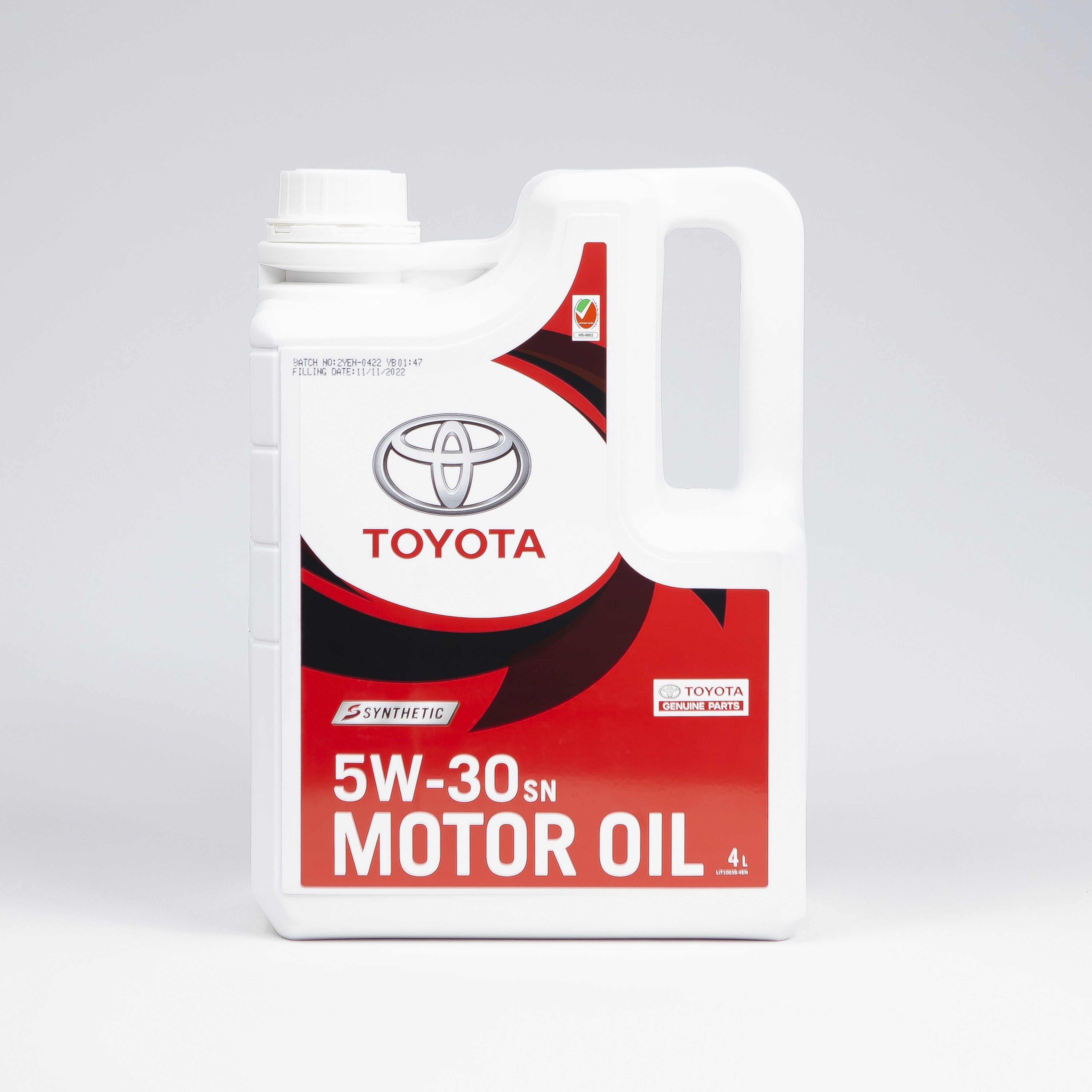 TOYOTA MOTOR OIL SN 5W-30