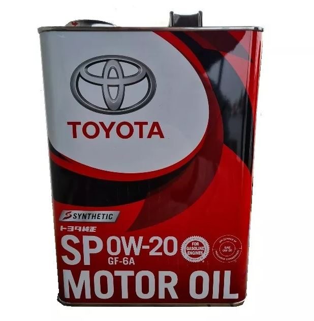 TOYOTA MOTOR OIL SP 0W-20 GF-6A